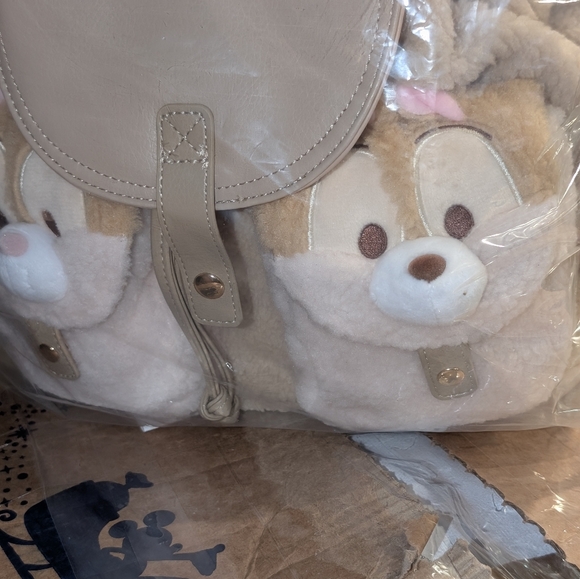 Disney Chipmunk Plush Faces Backpack - Picture 11 of 16